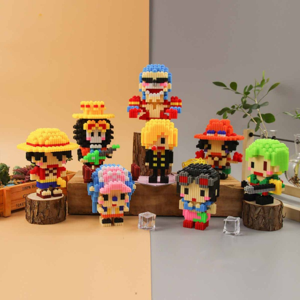 Jual PIRATES SERIES Mainan Block Mini Karakter One Pieces Bricks ...