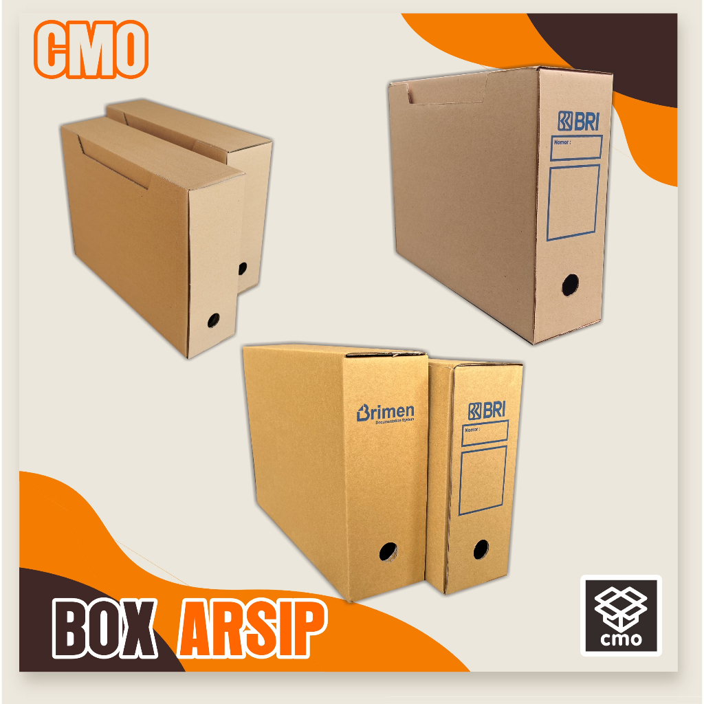 Jual KARDUS BOX ARSIP 38x10x28 cm arsip / box file / box dokument ...