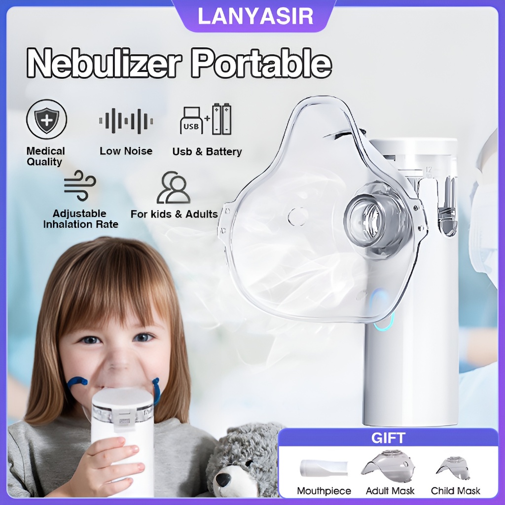 Jual Preffered Nebulizer Portable/alat Nebulizer Anak/nebulizer/Vapor ...