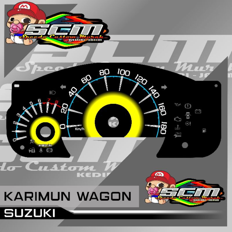 Jual Papan speedometer Suzuki Karimun Wagon Karimun Wagon R panel ...