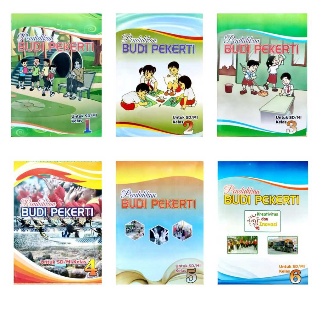 Jual BUKU PENDIDIKAN BUDI PEKERTI KURIKULUM MERDEKA UNTUK SD/MI ...