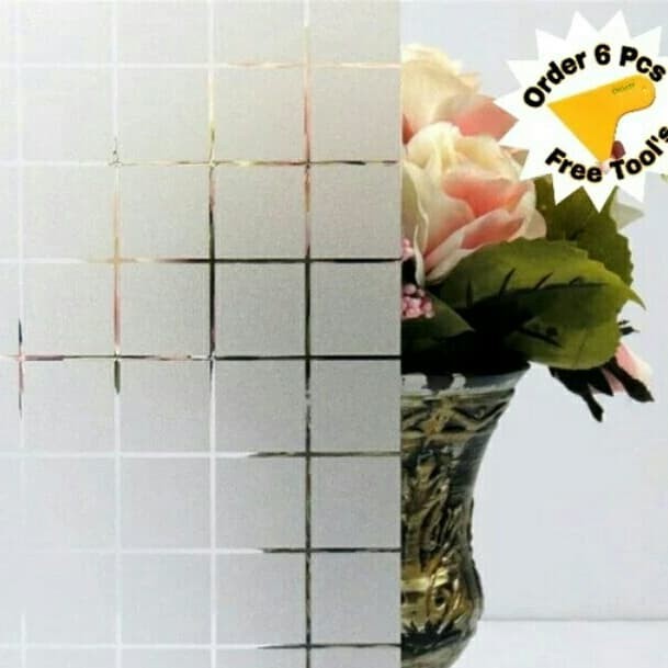 Jual Stiker Kaca Sanblast / Sticker Sunblast Sandblast Motif Kotak ...