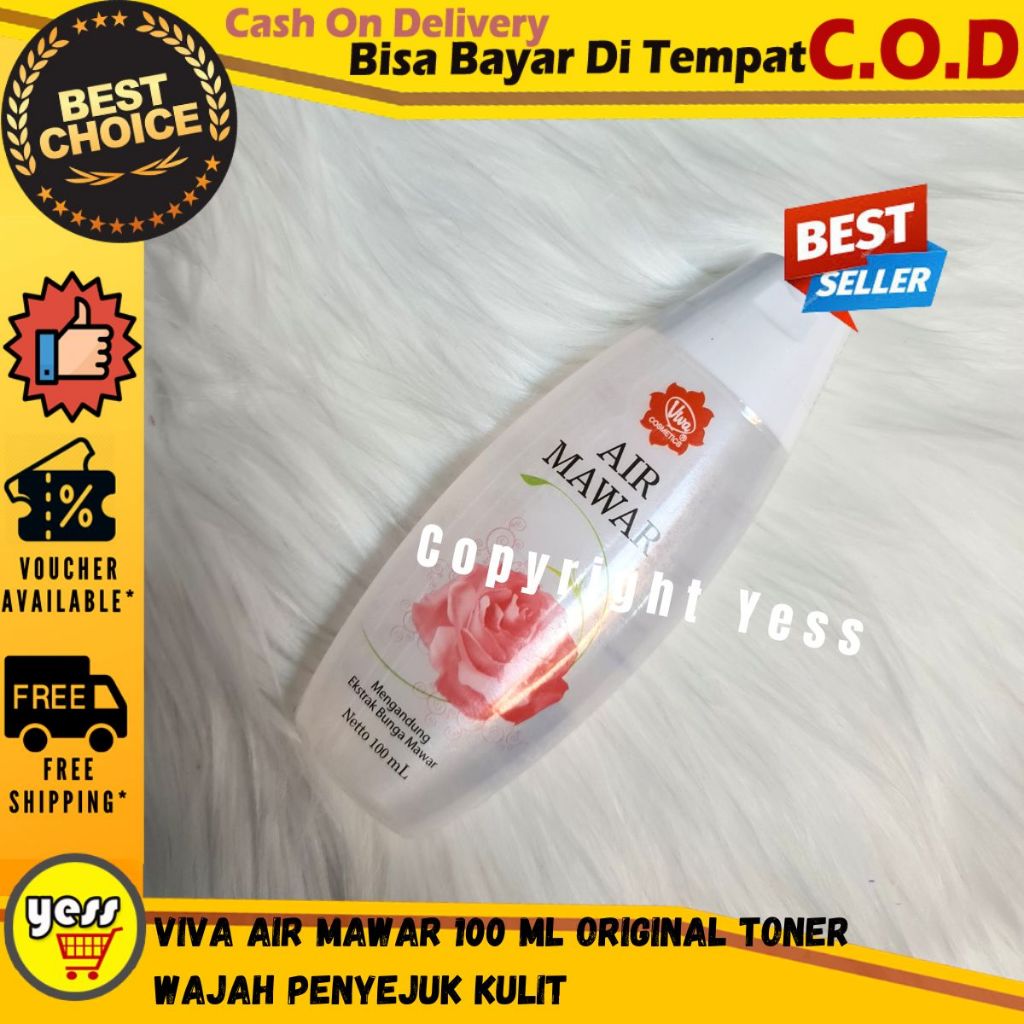 Jual Viva Air Mawar 100 ml | Air Mawar Viva | Viva Cosmetics | Air ...