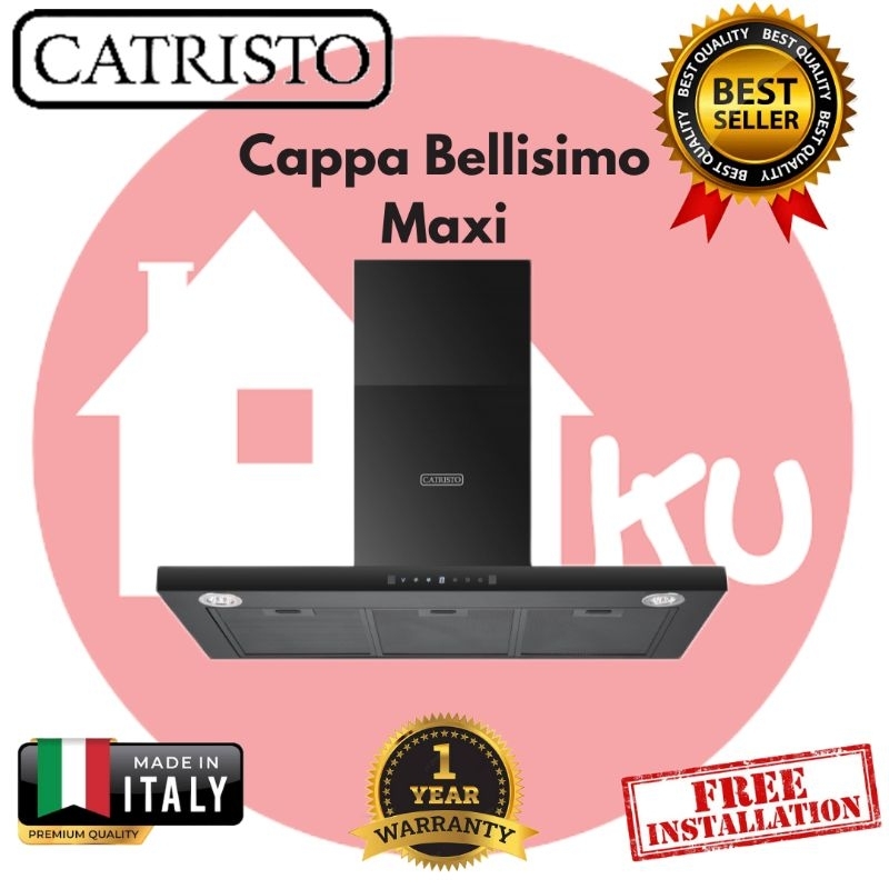 Jual Cooker Hood Catristo Cappa Bellisimo Maxi Chimney Hood | Shopee ...