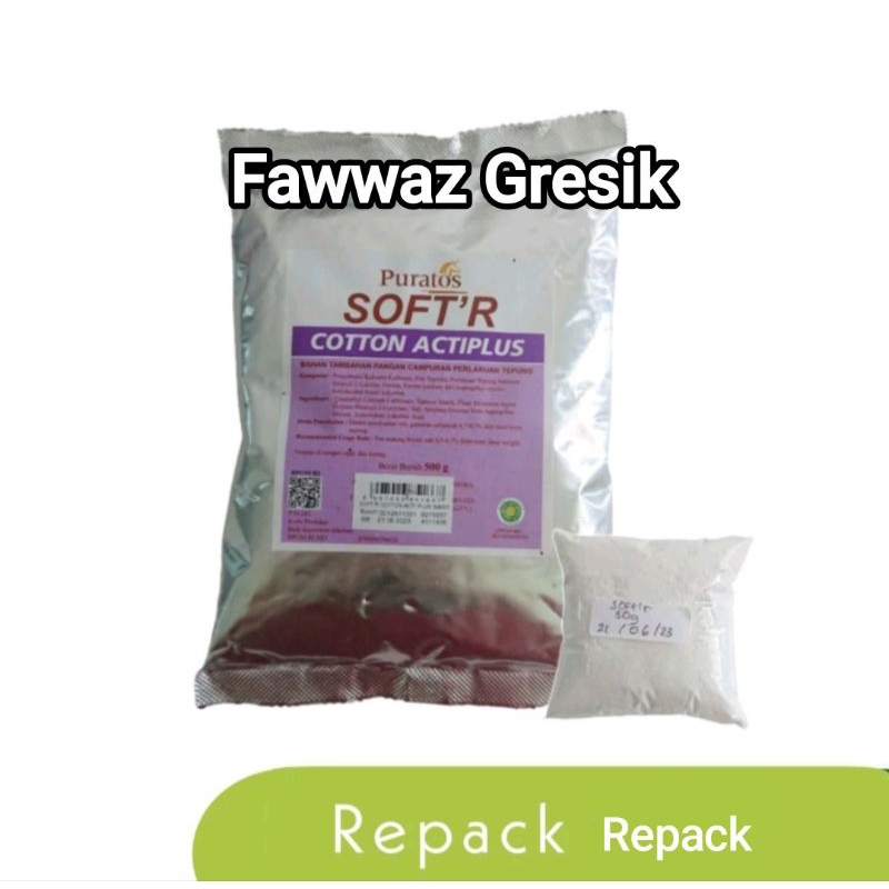 Jual Puratos Soft'r Cotton Actiplus Repack 100gr - BREAD IMPROVER ...
