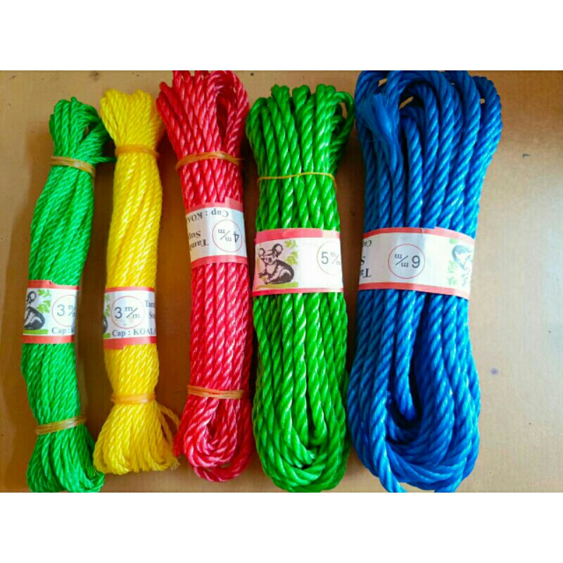 Jual Tali Tambang Nylon / Tambang Nilon 6 mm ( 10 Meter ) | Shopee ...