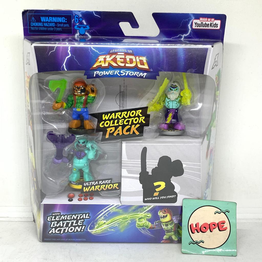 Jual Legends Of Akedo Powerstorm Warrior Collector Pack 4 Mini Battling ...