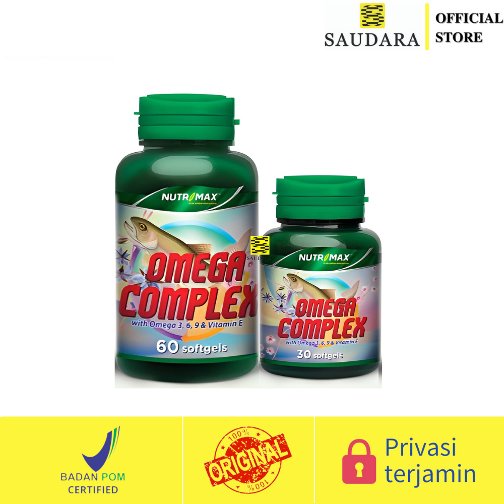 Jual NUTRIMAX OMEGA COMPLEX 8 IN 1 30's, 60's | Shopee Indonesia