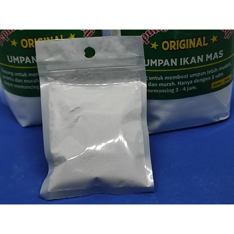 Jual Tepung Putih Maruchi atau Maruqi Original Umpan Ikan Mas 25gr ...