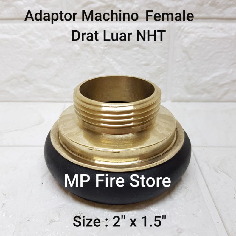 Jual SPONTAN ADAPTOR PEMADAM MACHINO FEMALE 2 In X 15 In DRAT LUAR NHT ...