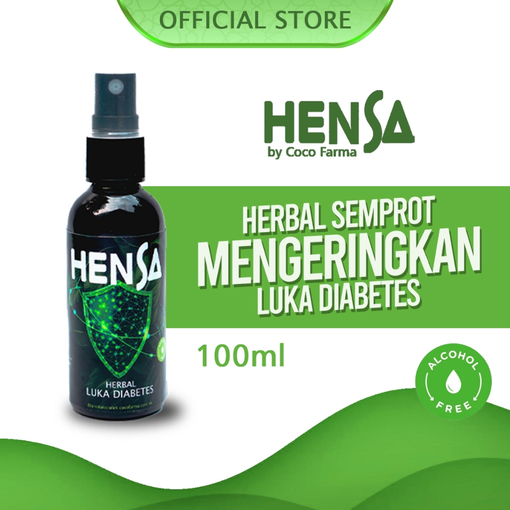 Jual Hensa 100 ml - Obat Khusus Luka Diabetes Kering & Basah ...