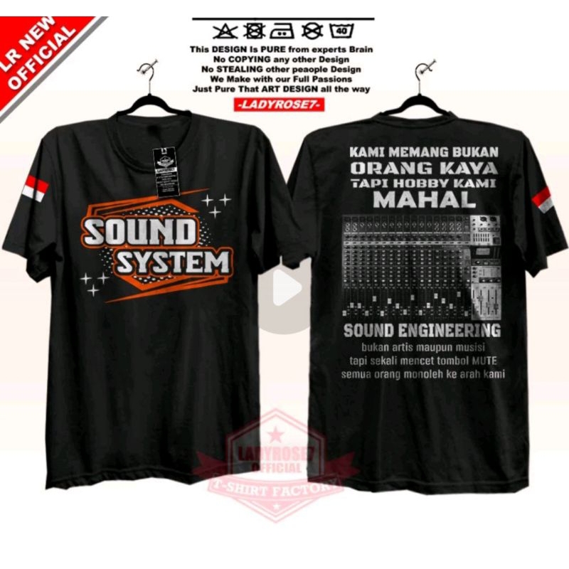 Jual Kaos Sound Enginnering Original design | Shopee Indonesia