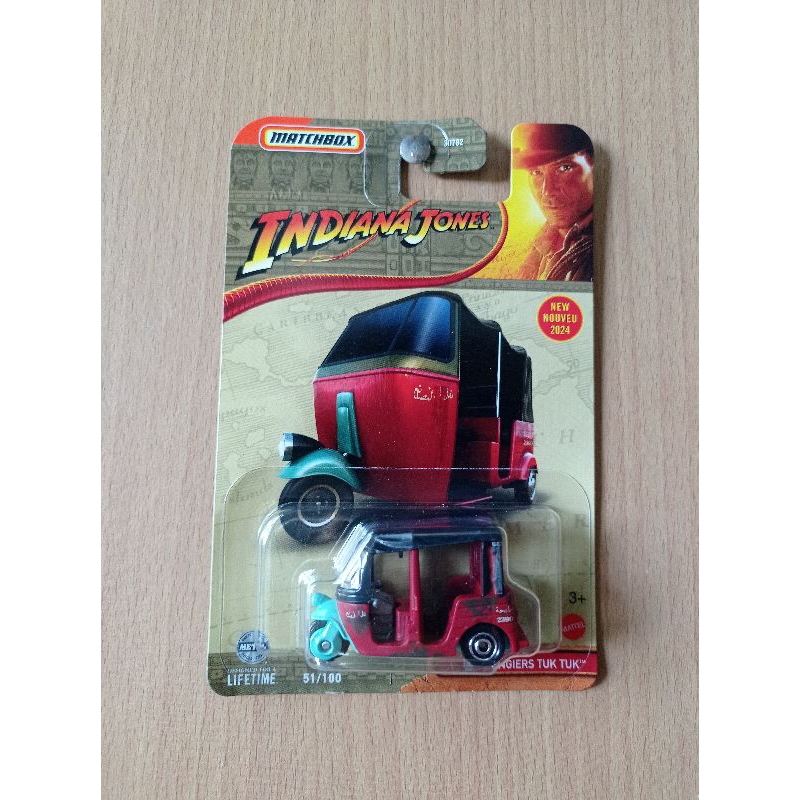 Matchbox Indiana Jones Tangiers Tuk Tuk, 2024 – Die-Cast Modellauto Im Maßstab 1:64