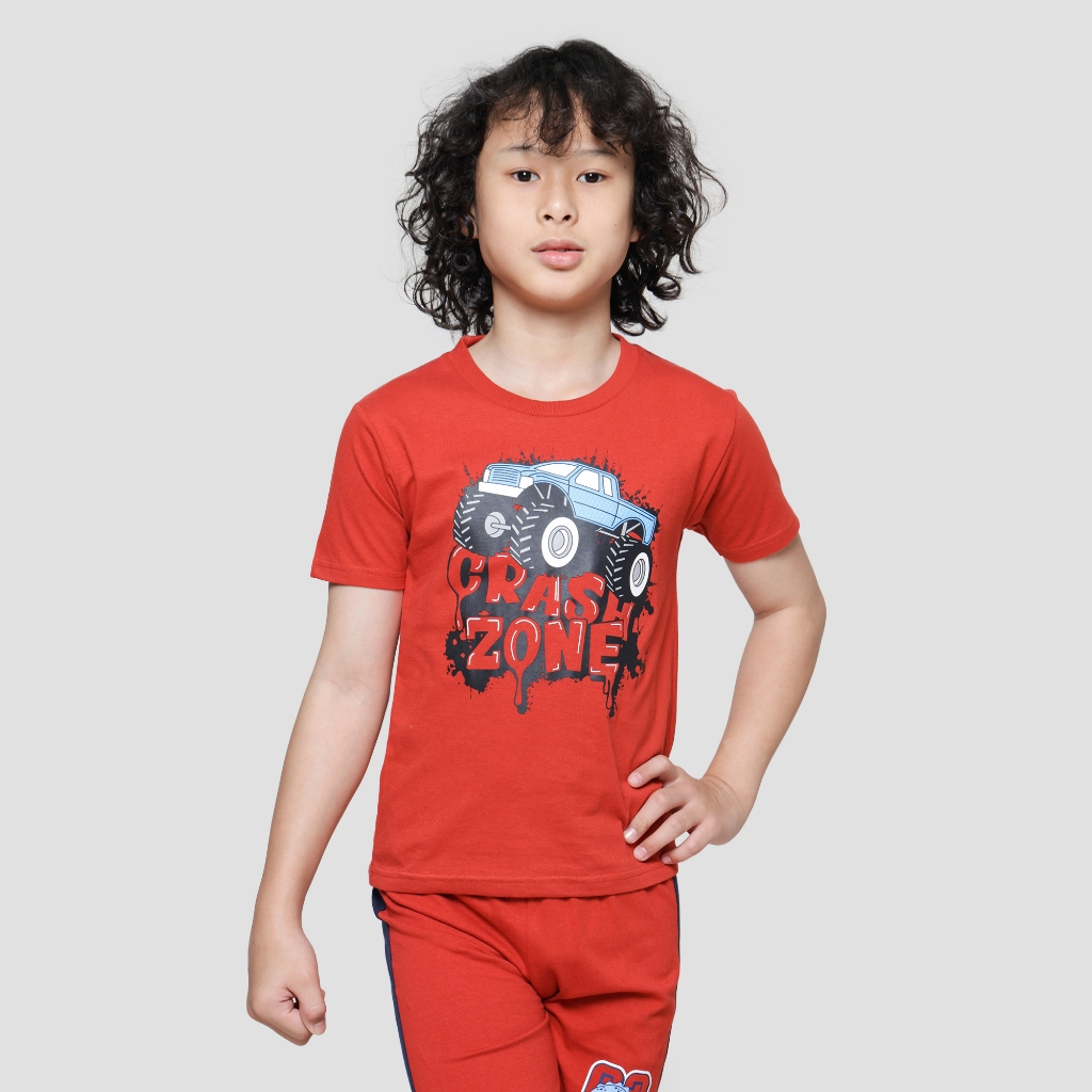 Little M Stripe Pocket Kaos Anak Laki-laki main image 1