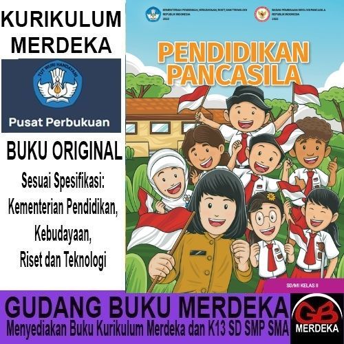 Jual Buku Paket Siswa Pendidikan Pancasila Untuk Sd Mi Kelas 2