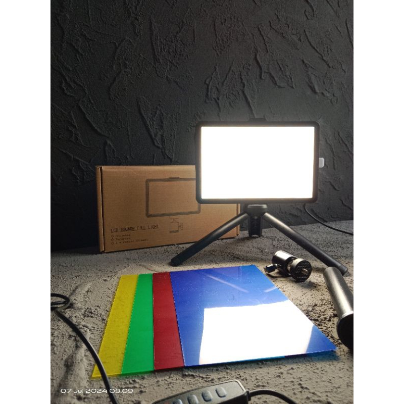 Jual LED Lighting Kamera 4 Efek Warna 8 Inch | Shopee Indonesia