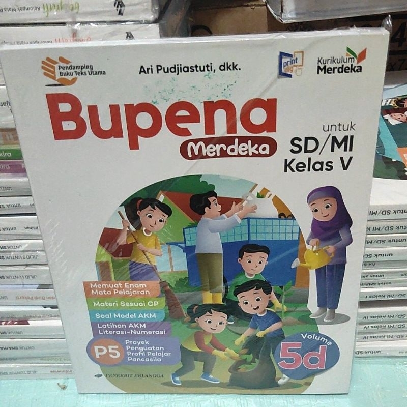 Jual original buku bupena merdeka untuk SD/mi kelas 5 volume 5d ...