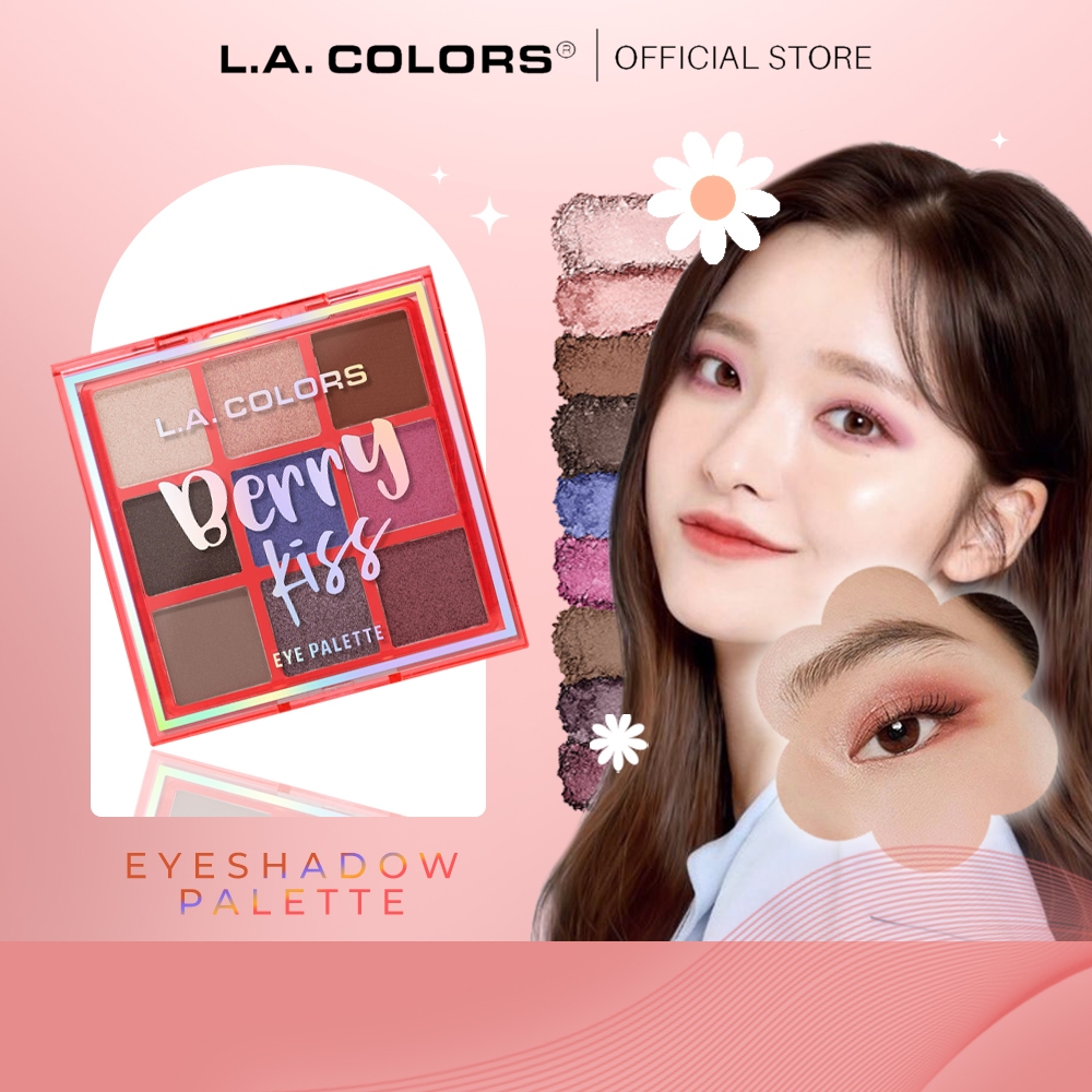 Jual LA COLORS Fruity Fun Eyeshadow Berry Kiss - Eyeshadow Korea Fruity ...