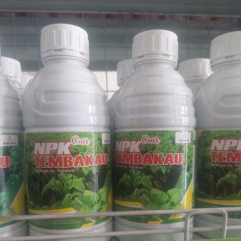 Jual NPK CAIR TEMBAKAU 1LITER PUPUK CAIR KHUSUS TANAMAN TEMBAKAW NPK ...