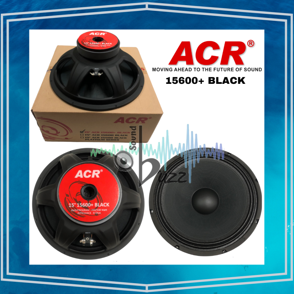 Jual Speaker 15 inch ACR 15600+ Black ACR 15600 + NEW ACR 15600