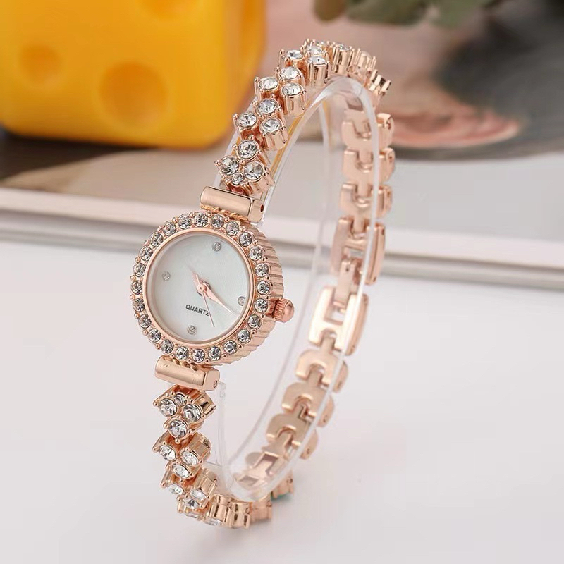 Jual (Terima Cod)Jam Tangan Wanita Fashion Belian AM Strap Rantai/Stell ...