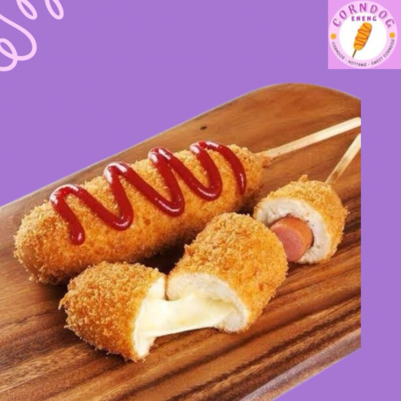 Jual CORNDOG MOZARELLA SOSIS ORIGINAL FROZEN Shopee Indonesia