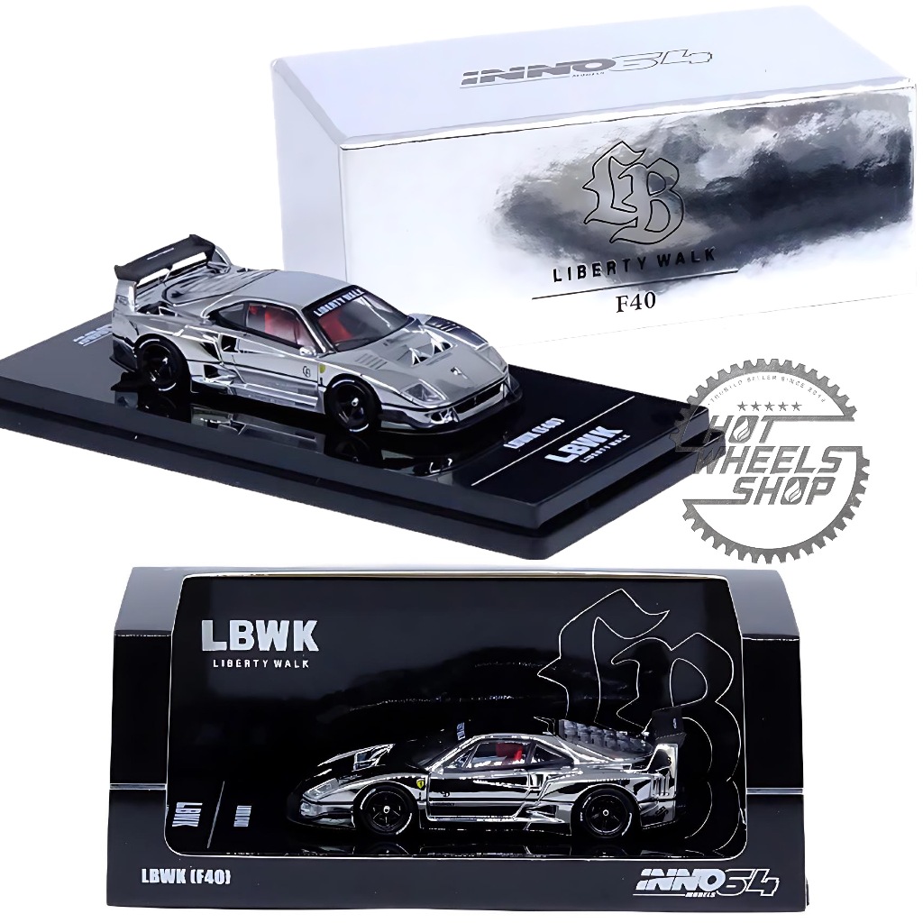 Jual INNO 64 HEC LBWK F40 Chrome | Shopee Indonesia