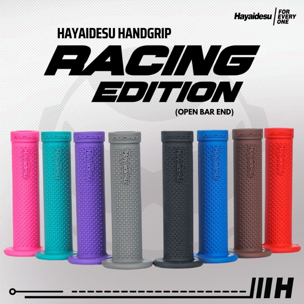 Jual Hayaidesu Handgrip RACING OPEN BAR END Hand Grip Motor Balap Ujung Terbuka Shopee