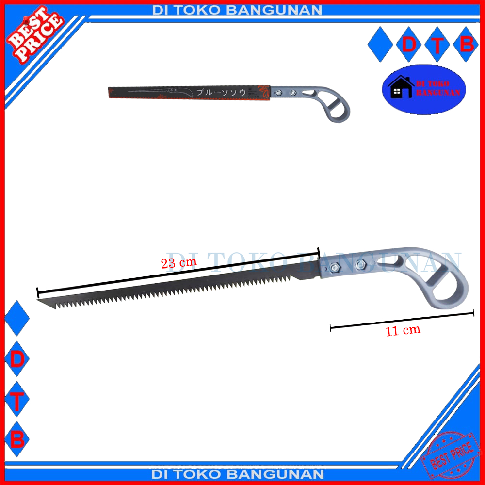 Jual Gergaji Mini Lancip Gergaji Potong Dahan Ranting Pohon Kayu ...