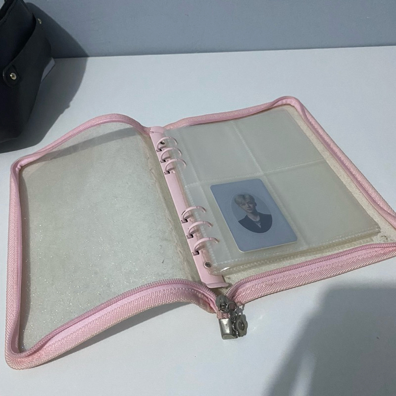 Jual PRELOVED BINDER BIBIMCAT ISI BINDER PHOTOCARDS | Shopee Indonesia