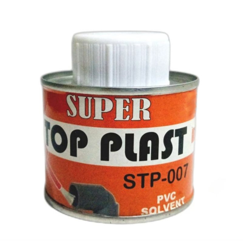 Jual Lem Pipa PVC/UPVC SUPER TOP PLAST STP 100 Solvent Cement Adhesive ...