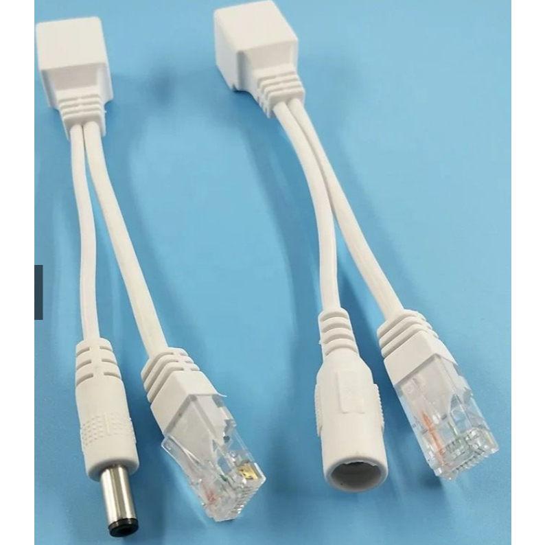 Jual Kabel Passive Poe Injector Splitter 1 Pasang ( 2 Pcs ) RJ45 ...
