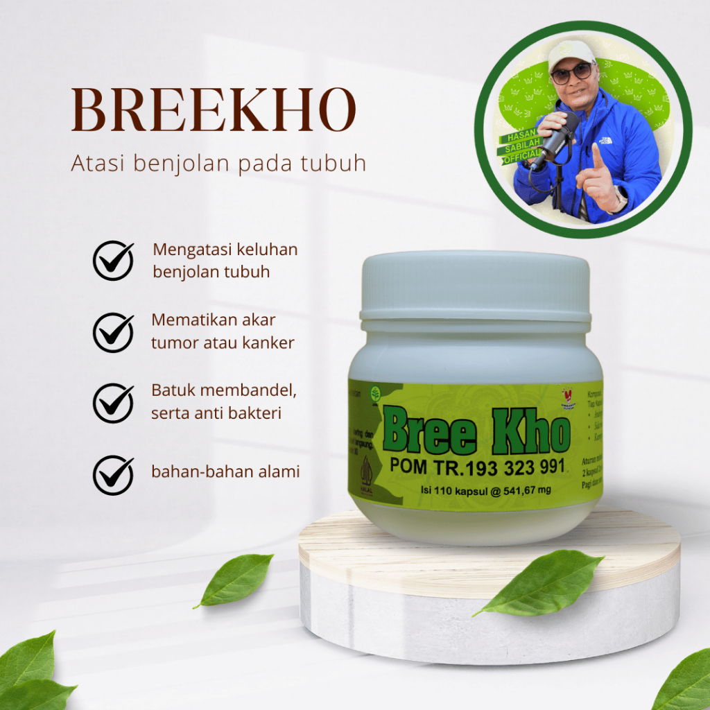 BREE KHO SPESIAL ATASI KANKER - HASAN SABILAH PUSPITA RADJA HERBAL [BISA COD]