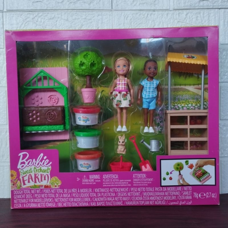 Jual Barbie Sweet Orchard Farm playset original Shopee Indonesia
