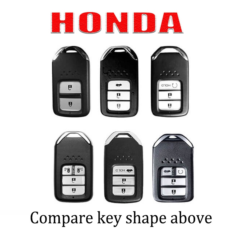 Jual For Honda wrv HRV / CRV / Jazz / BRV 2014-2024 Keyless Remote ...