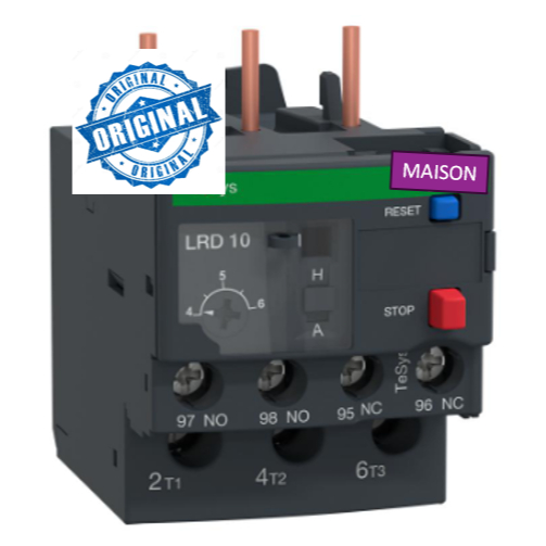 Jual Thermal Overload Relay VRD10 Overload LRD 10 4-6A | Shopee Indonesia