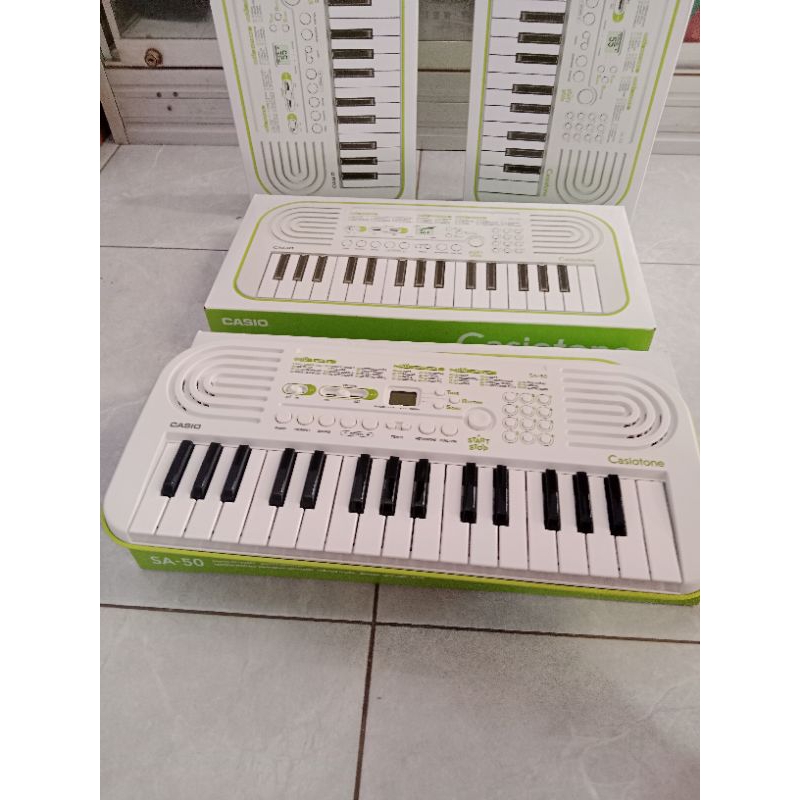 Jual Pianika elektrik drumband/casio sa 50/piano drumband Shopee