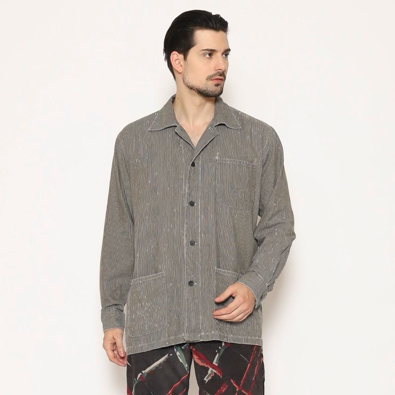 Jual Kiko Ina Pattern overshirt jacket | Shopee Indonesia