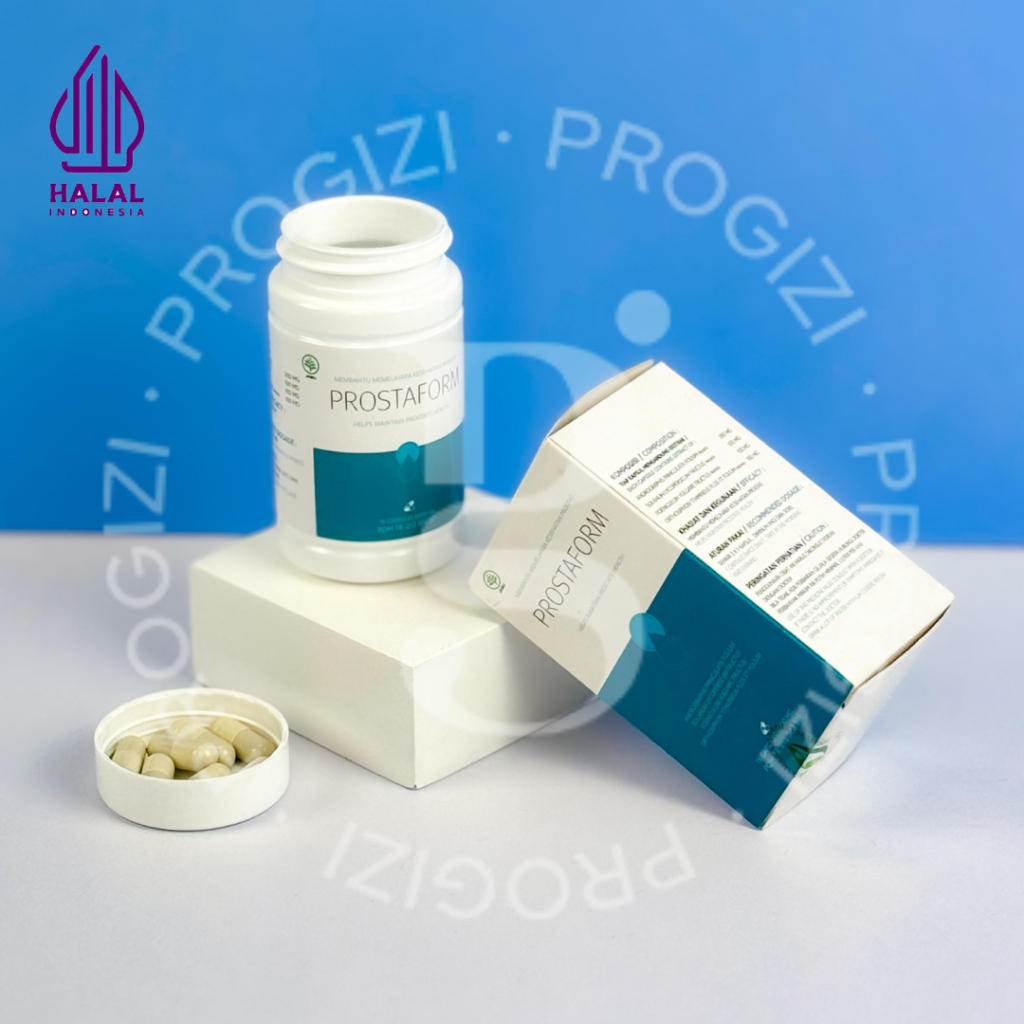 Jual PROGIZI Prostaform Herbal Prostat Original 15 Kapsul (8 botol ...
