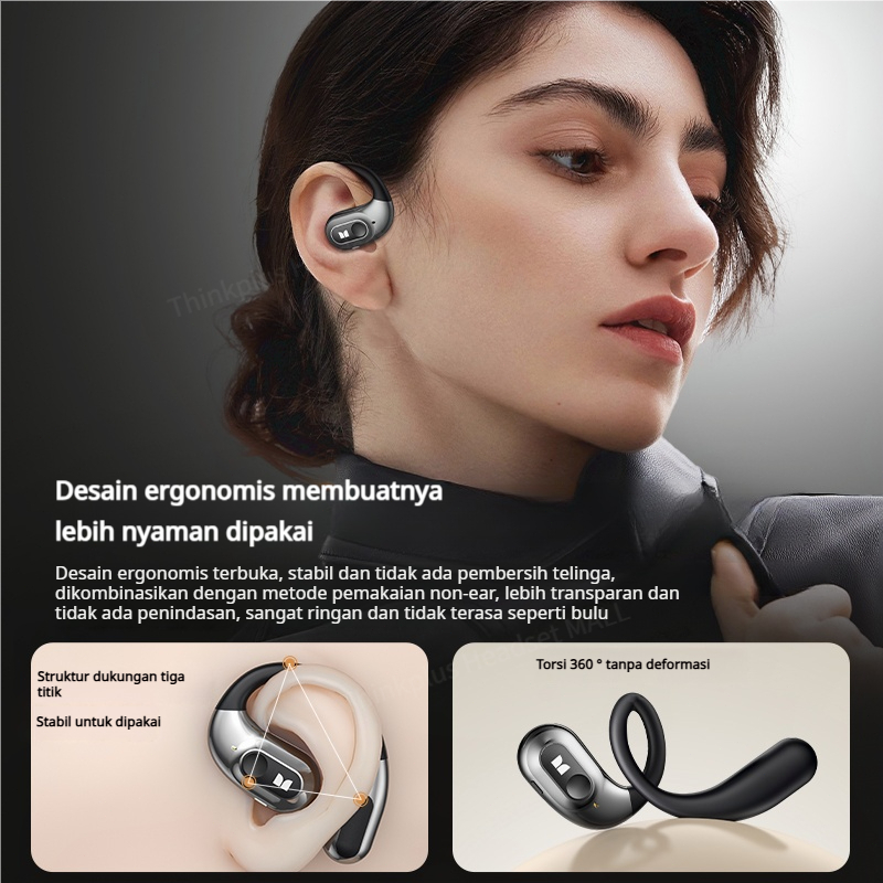 Jual OICGOO & Monster AC330 MH22208 OWS Headset Bluetooth 5.4 TWS ...