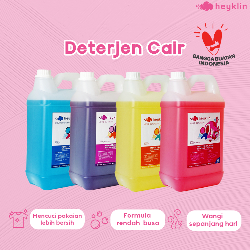 Jual DETERJEN CAIR LAUNDRY /DETERGEN CAIR 5Liter | Shopee Indonesia