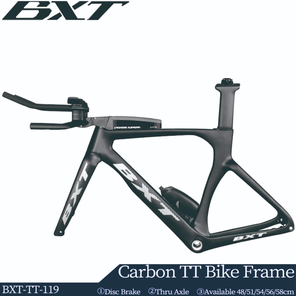 FRAME TT BXT FRAME CARBON ITT FRAME TRIATHLON DISC BRAKE BERGARANSI