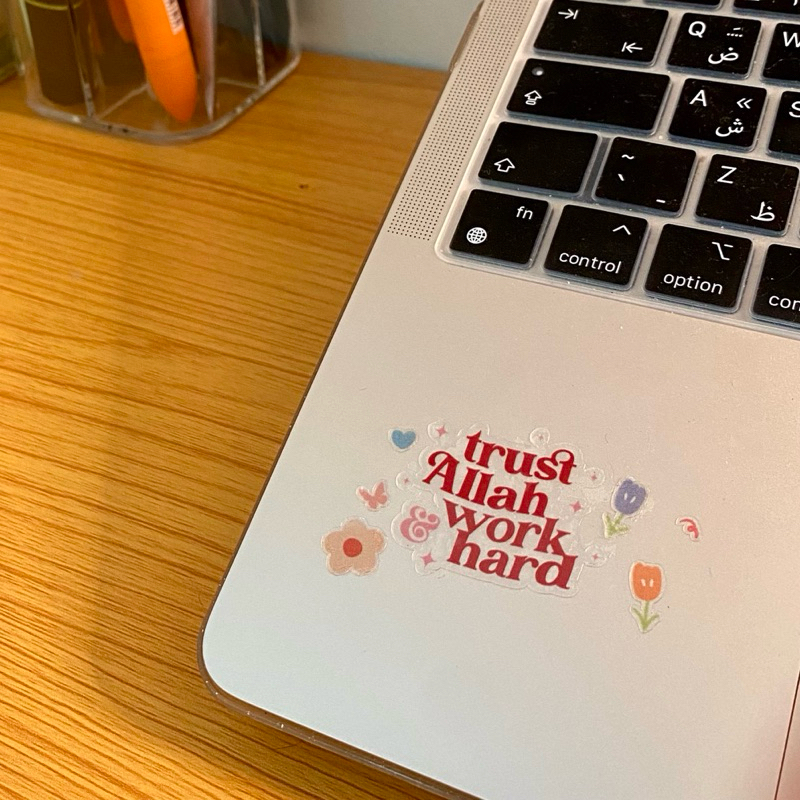 Jual Positive Affirmations Islamic Motivational Quotes Sticker Sheet ...