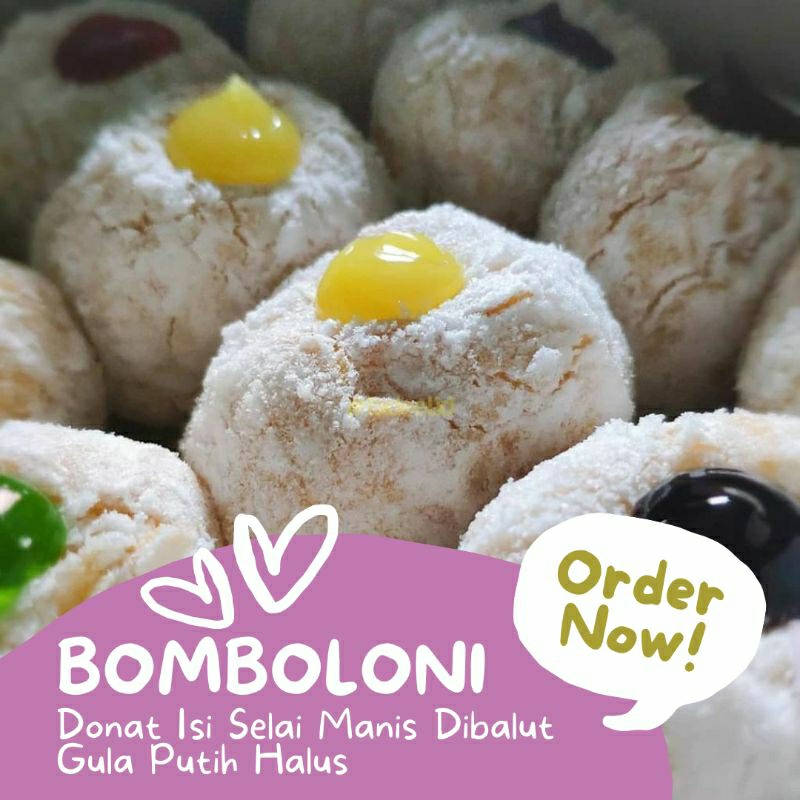 Jual DONAT BOMBOLONI DONAT SALJU MOERTI DONAT (Request Rasa) | Shopee ...