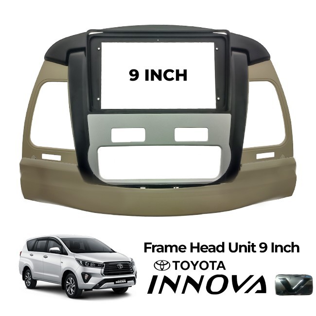Jual Frame Head Unit Android 9 Inch Toyota Innova Tipe V Tahun 2005 ...