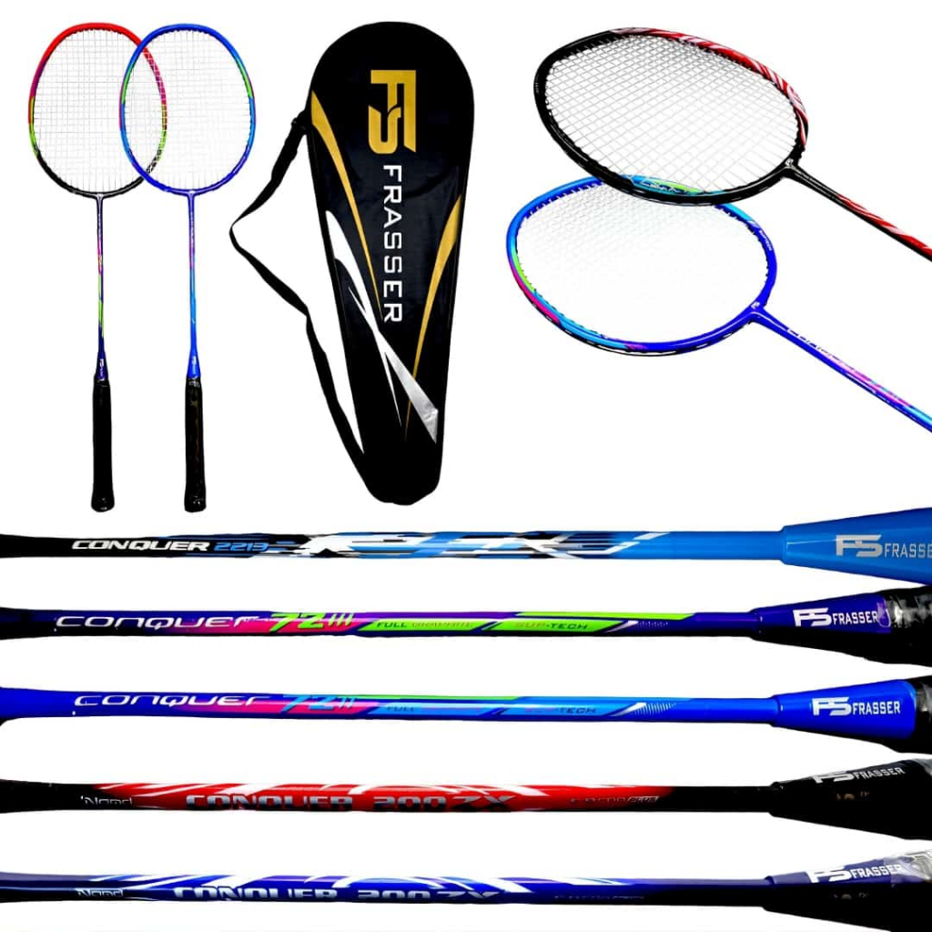 Jual Frasser FS Raket Badminton Bulu Tangkis Alat Olahraga Berkualitas ...