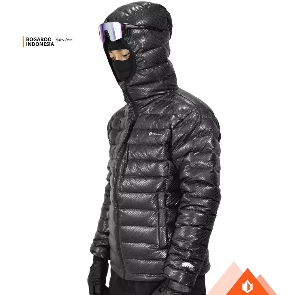 JAKET goose down BOGABOO ASLI BULU ANGSA OMNIHEAT 100 % 3 layer fill power 800 - jaket musim dingin - jaket SnowBoarding - JAKET ultralight - jaket salju