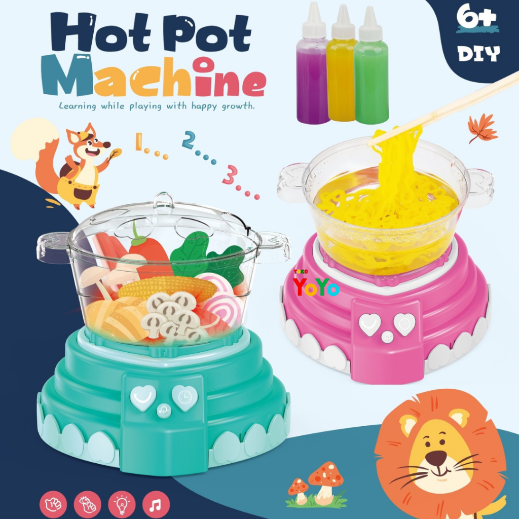 Jual Mainan Anak Hotpot Jelly Magical Magic Jelly Cooking Kompor Masak ...