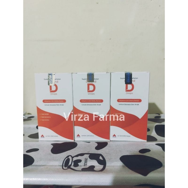 Jual PROMO! Defend D Drops Vitamin D3 15mL (550 tetes) | Shopee Indonesia