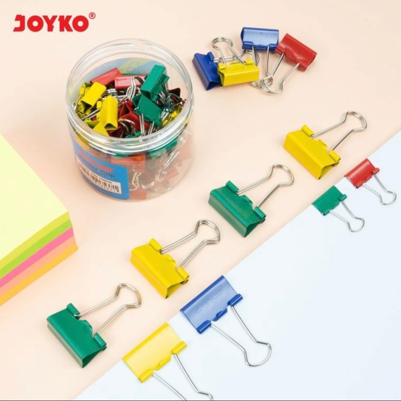 Jual Binder Clip 105 dan 107 WARNA 105CD 107CD Clips Drum | Shopee ...